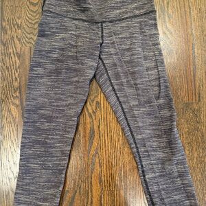 Lululemon Athletica Black/White Leggings